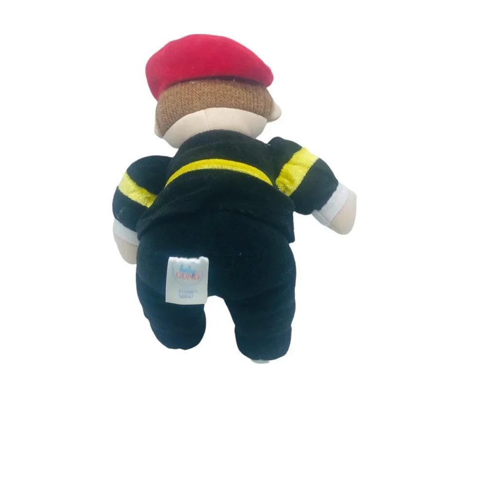 Baby Gund Flynn Fireman Plush Doll‎ Stuffed Toy Style #58647 11